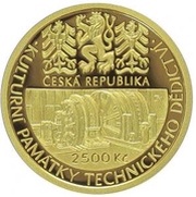 2500 Korun Mine Michal in Ostrava obverse image