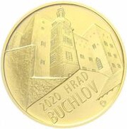 5000 Korun Buchlov Castle reverse image