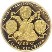 5000 Korun Jihlava obverse image