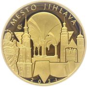 5000 Korun Jihlava, Czech Republic, 2021 reverse image