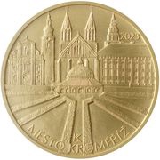 5000 Korun Kroměříž, Czech Republic, 2023 reverse image
