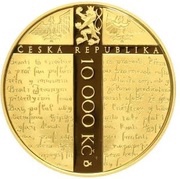 10 000 Korun Jan Hus obverse image