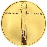 10 000 Korun Jan Hus, Czech Republic, 2015 reverse image