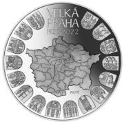 10 000 Korun Greater Prague, Czech Republic, 2022 reverse image