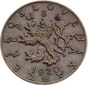 5 Stotin obverse image