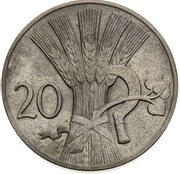 20 Stotin reverse image