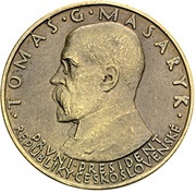 5 Sokolů T. G. Masaryk obverse image