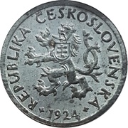 2 Haléře obverse image