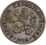 5 Haléřů Trial Strike obverse image