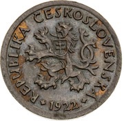 10 Haléřů Trial Strike obverse image