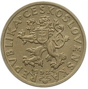 20 Haléřů Trial Strike obverse image