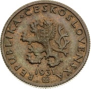 20 Haléřů Trial Strike obverse image