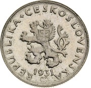 20 Haléřů Trial Strike obverse image