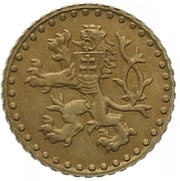 25 Haléřů Trial Strike obverse image