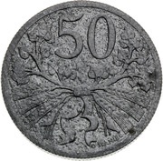 50 Haléřů Trial Strike reverse image