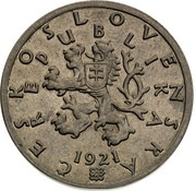 1 Koruna Trial Strike obverse image
