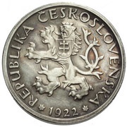 1 Koruna Trial Strike obverse image