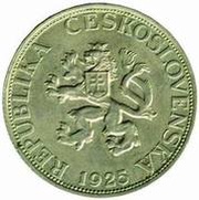 5 Korun Trial Strike obverse image