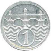 1 Haléř Trial Strike reverse image