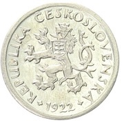 2 Haléře Trial Strike obverse image