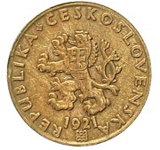 20 Haléřů Trial Strike obverse image