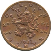 50 Haléřů obverse image