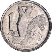 1 Koruna reverse image