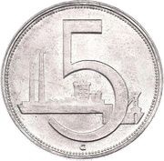 5 Korun Trial Strike reverse image