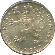 50 Korun Prague Uprising obverse image