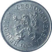 5 Haléřů obverse image