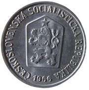 10 Haléřů obverse image