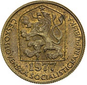 50 Haléřů Trial Strike obverse image