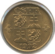 1 Koruna obverse image