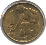 1 Koruna reverse image