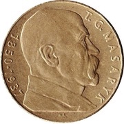 10 Korun T. G. Masaryk, Czechoslovakia, 1990-1993 reverse image