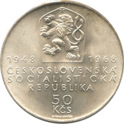 50 Korun Independence obverse image