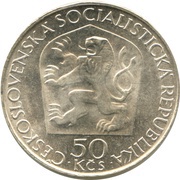 50 Korun Vladimir Iljitsch Uljanow obverse image