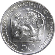 50 Korun Josef Jungmann obverse image