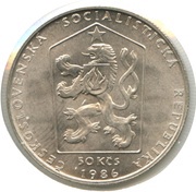 50 Korun Prague obverse image