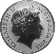 1 Dollar - Elizabeth II 4th Portrait - Saltwater Crocodile - Argo Junior obverse image