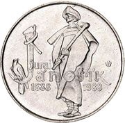 50 Korun Juraj Jánošík, Czechoslovakia, 1988 reverse image