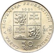 50 Korun Mariánské Lázně obverse image