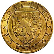 100 Korun Andrej Sladkovič; Trial Strike obverse image