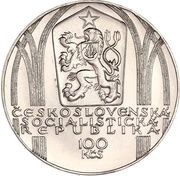 100 Korun Petr Parléř obverse image