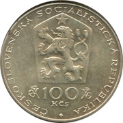 100 Korun Otakar Španiel obverse image
