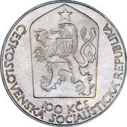 100 Korun National Theatre obverse image