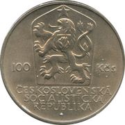 100 Korun Helsinki Conference obverse image