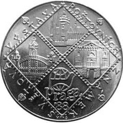 100 Korun Philately Exposition reverse image