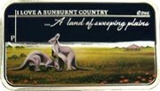 1 Dollar - Elizabeth II 4th Portrait - ... A land of sweeping plains, Australia, 2015 reverse image