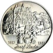 500 Korun Josef Lada, Czechoslovakia, 1987 reverse image